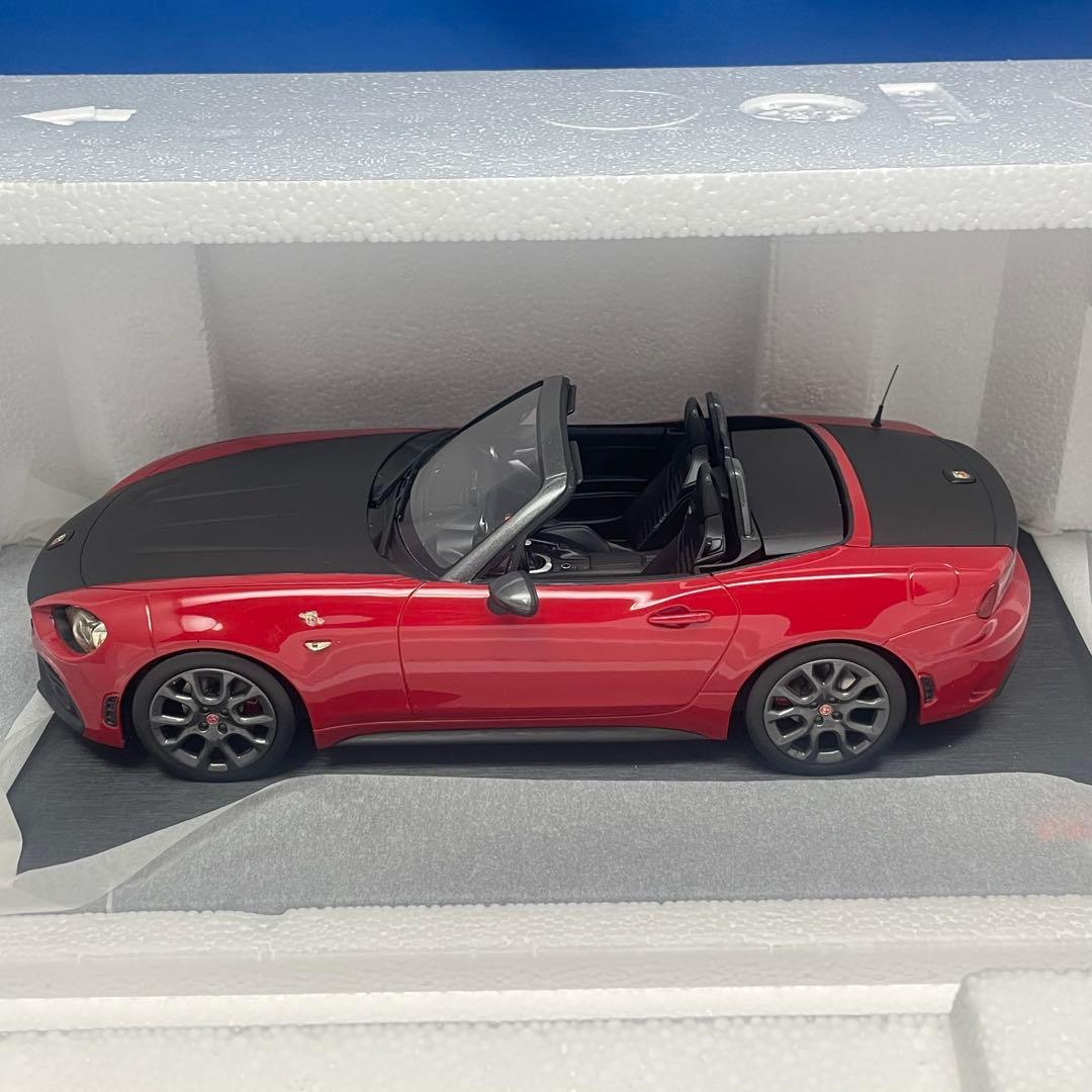 最終値下げ★TOPSPEED models1/18 アバルト124スパイダー