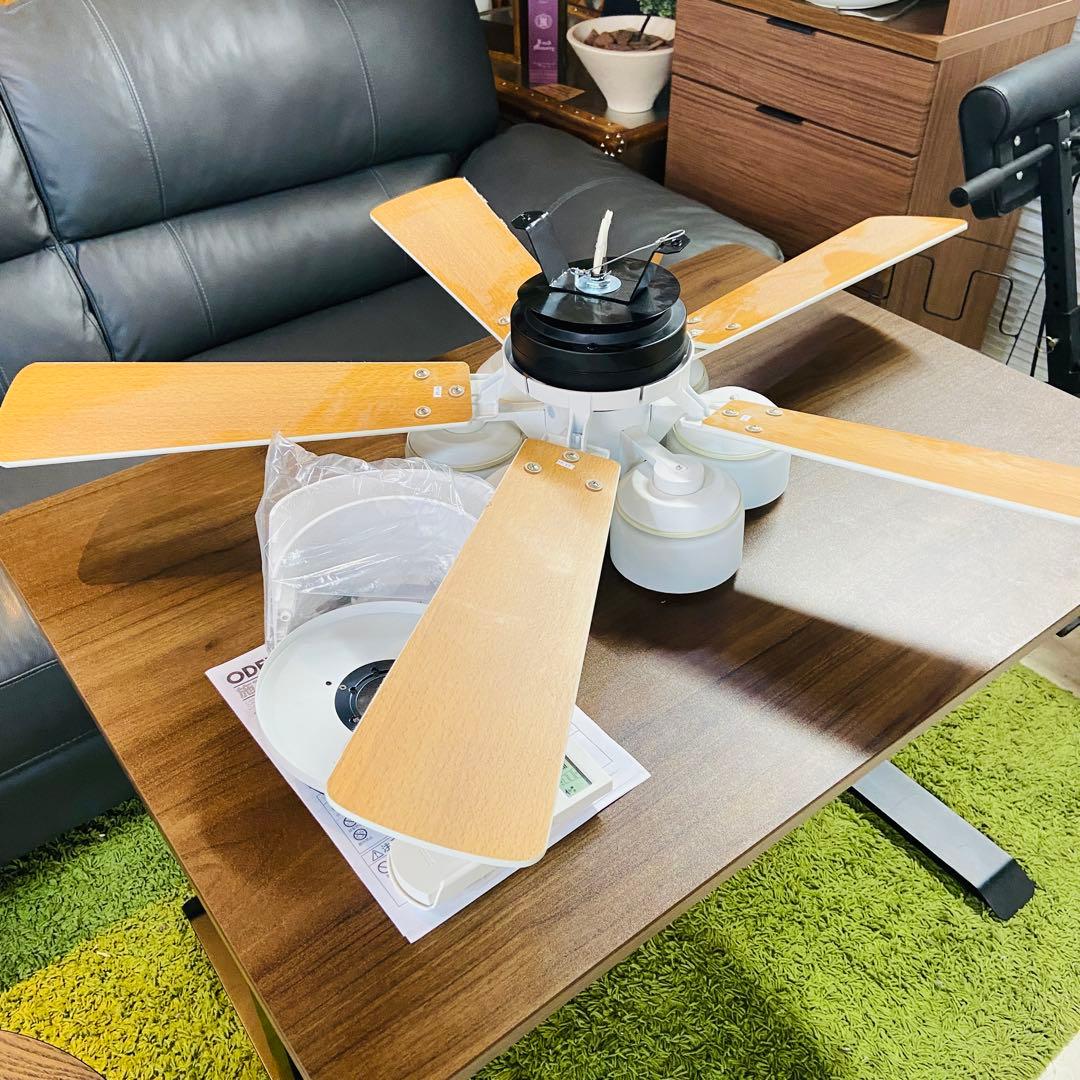 ODELIC オーデリック⭐️シーリングファンライト　2023年製