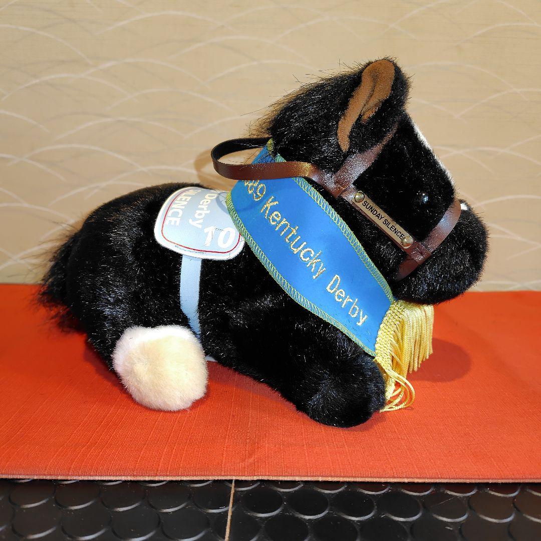 サンデーサイレンス号ぬいぐるみ　サンプル品　AVANTI 競馬