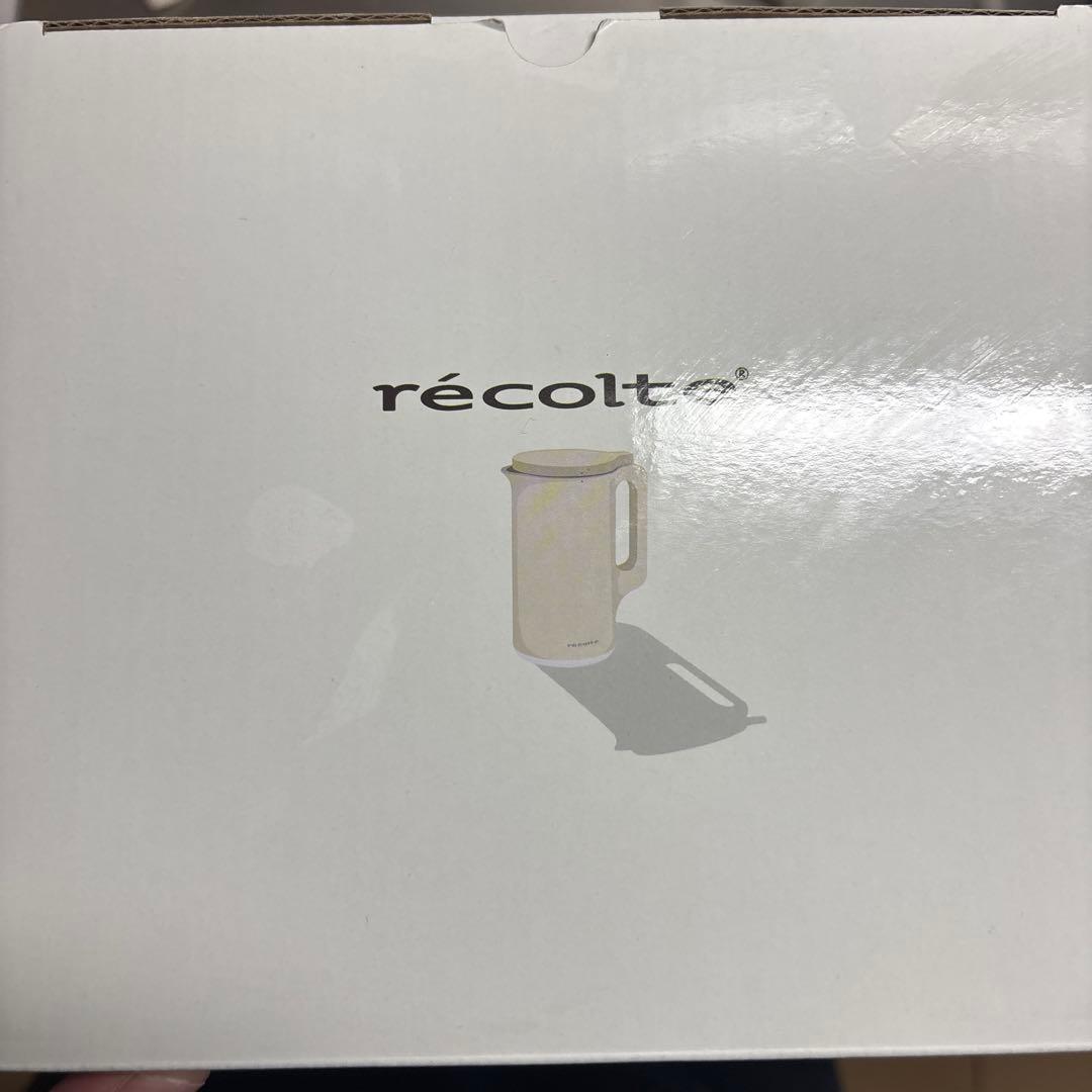 新品未使用★レコルト オートクッキングポット スープメーカー recolte