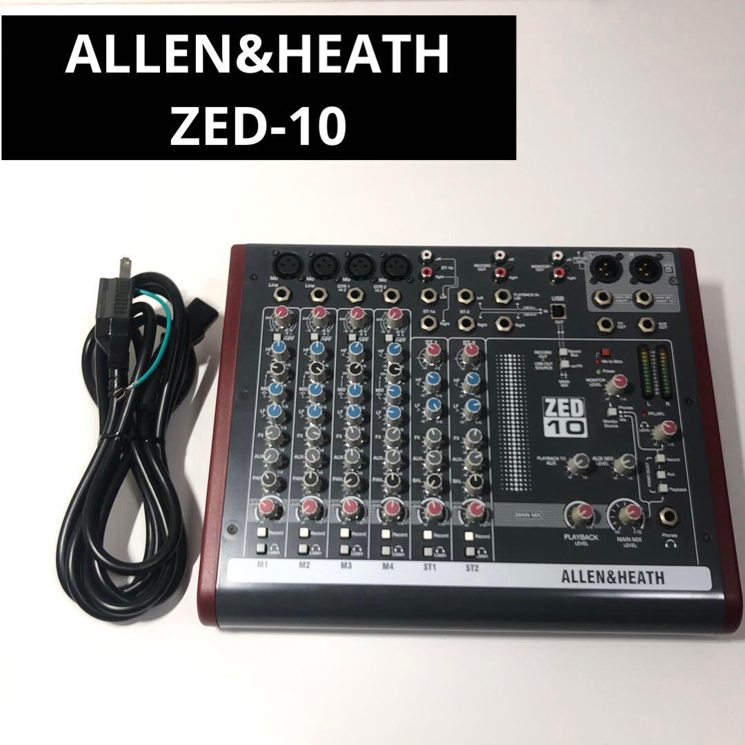 D109 ALLEN&HEATH ZED-10 アナログミキサー