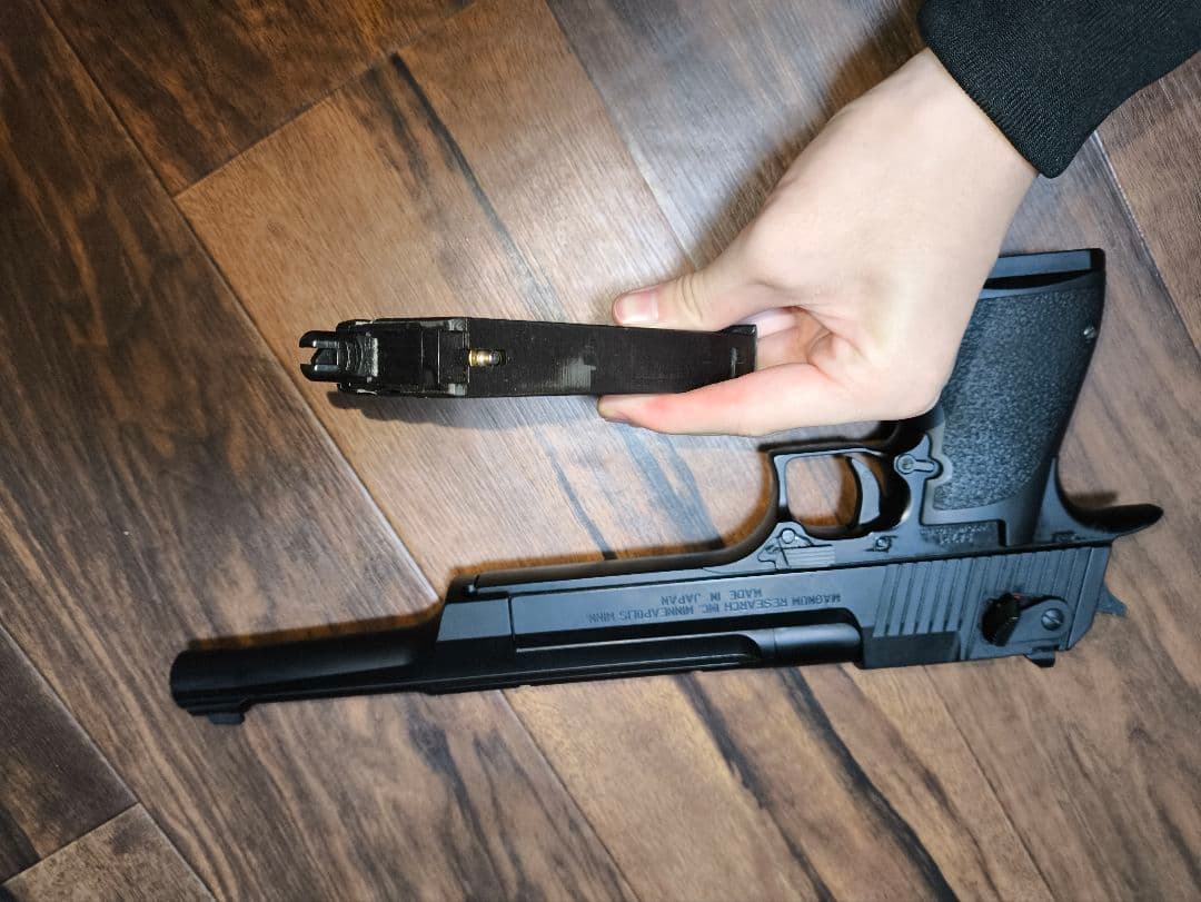 東京マルイ デザートイーグル.50AE 10インチインナーバレル交換済み