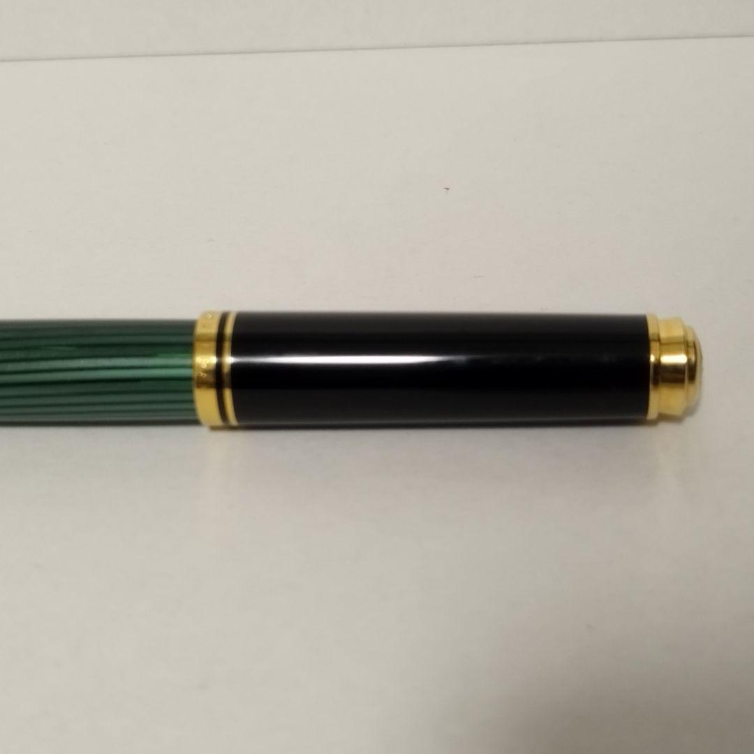 ペリカン スーベレーン M400 グリーンストライプ　EFニブ