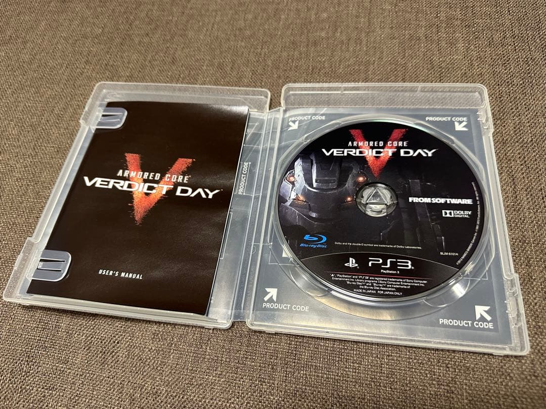 アーマード・コア ヴァーディクト デイ 限定版VERDICT DAY AC VD