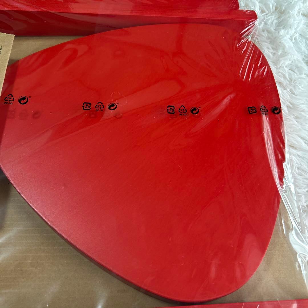 IKEA イケア　シルレ　赤　青　スツール　KYRRE 2脚セット　新品未開封