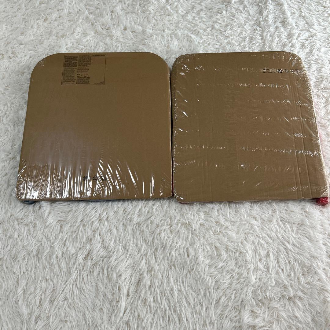 IKEA イケア　シルレ　赤　青　スツール　KYRRE 2脚セット　新品未開封