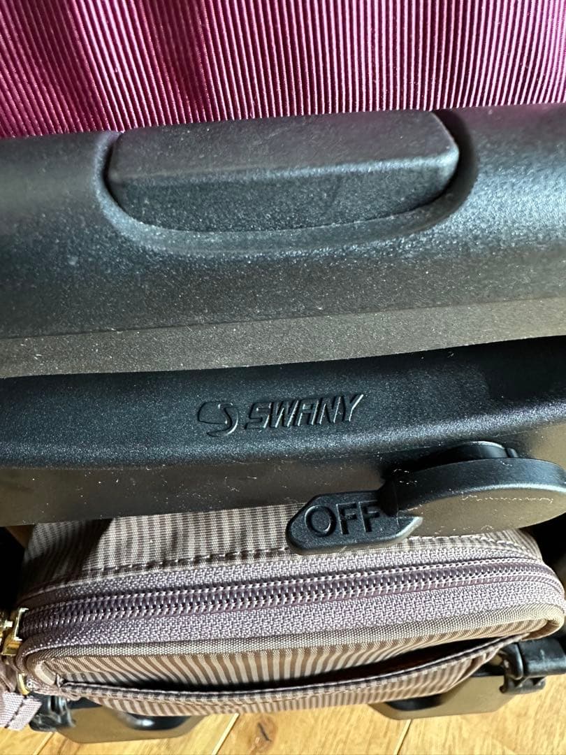 SWANYスワニー キャリーバッグカート　ルバンドミニ　グレージュ