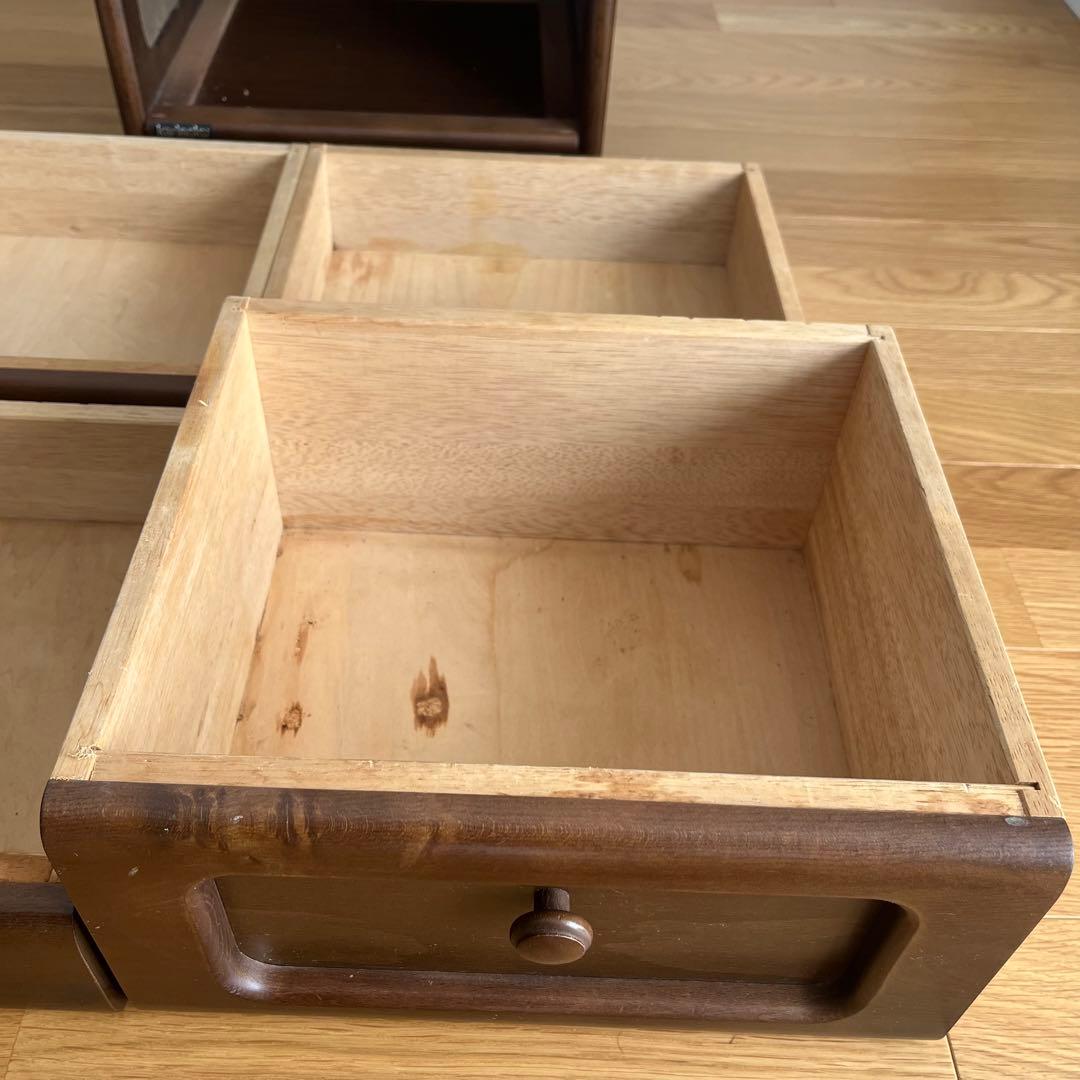 カリモク　電話台/サイドチェスト　キャビネット