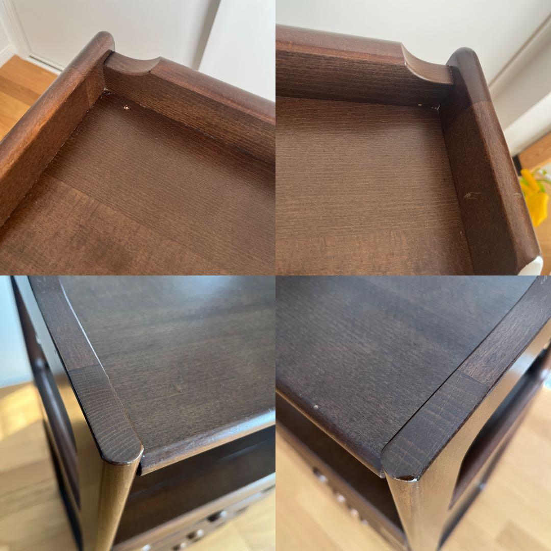 カリモク　電話台/サイドチェスト　キャビネット