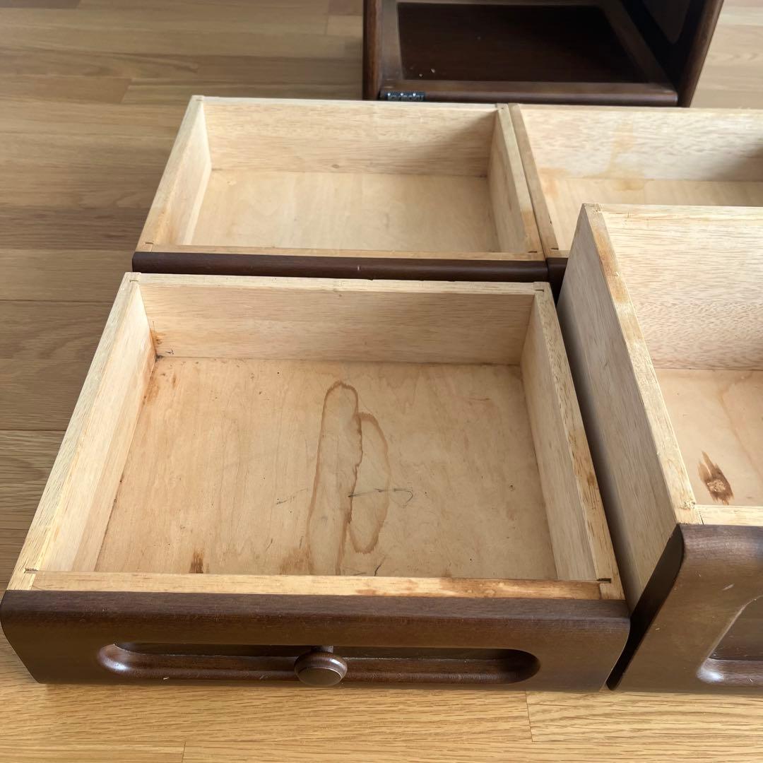 カリモク　電話台/サイドチェスト　キャビネット