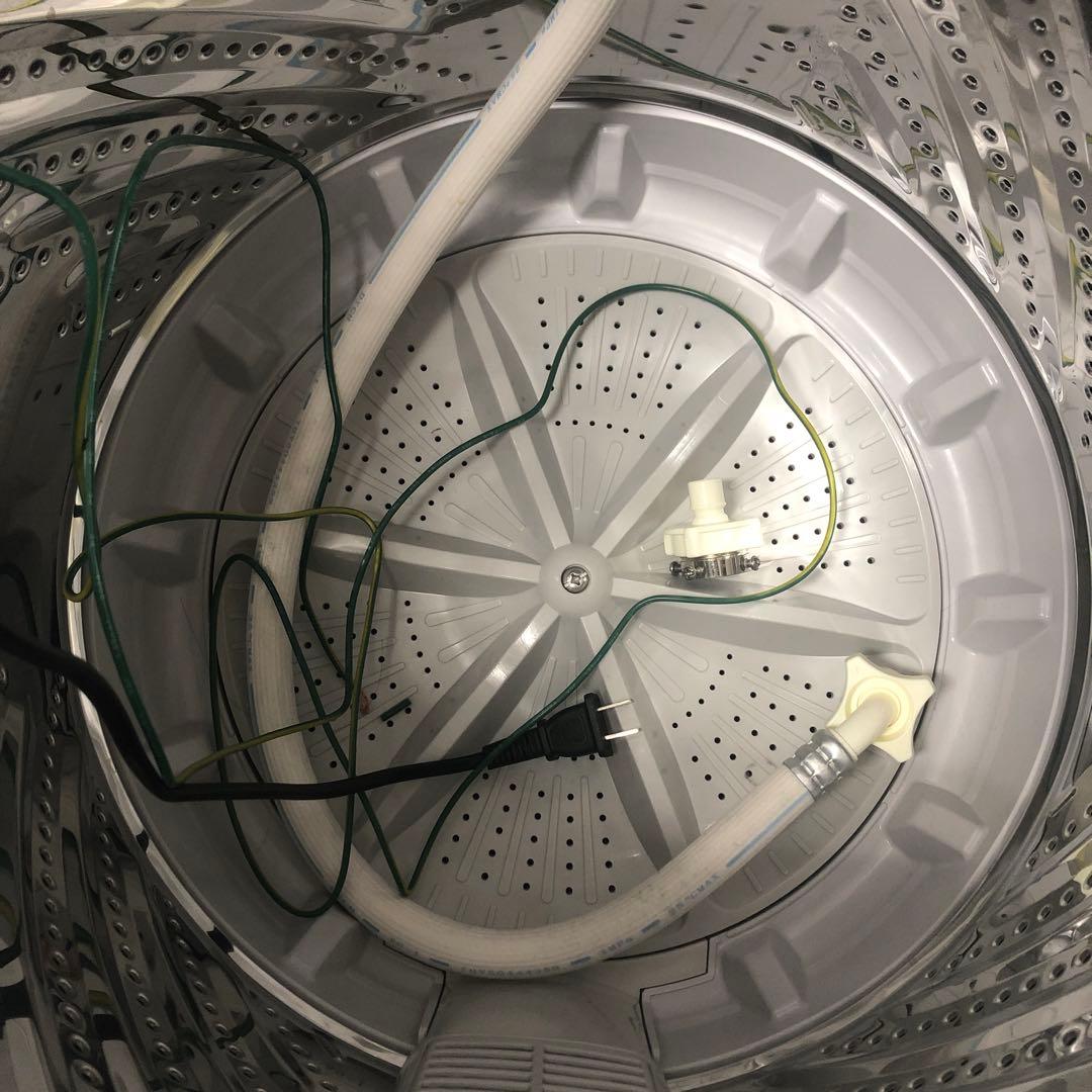 【美品】アイリスオーヤマ　全自動電気洗濯機　IAW-T504　2024年製　K