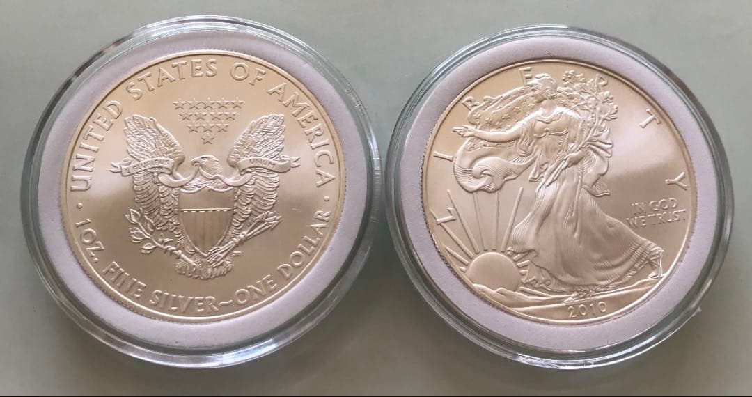 自由の女神/イーグル銀貨/2010年/ウオーキングリバティー/1オンス