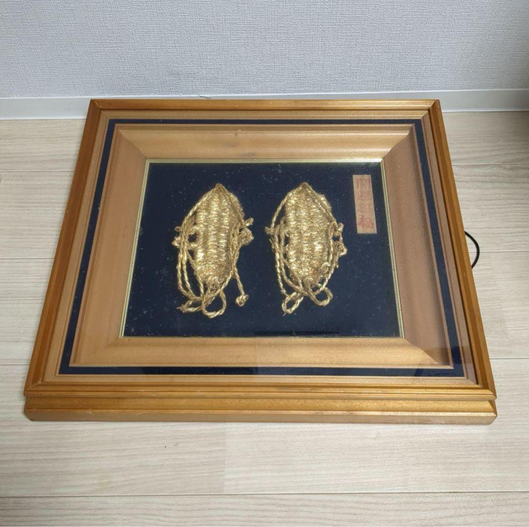 金のわらじ(純金箔)999.9 わらじ 縁起物 純金 商売繁盛 学業向上 恋愛