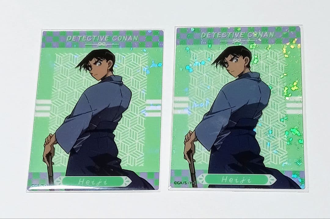 服部平次 着物 アクリルキーホルダー＋カード10点セット