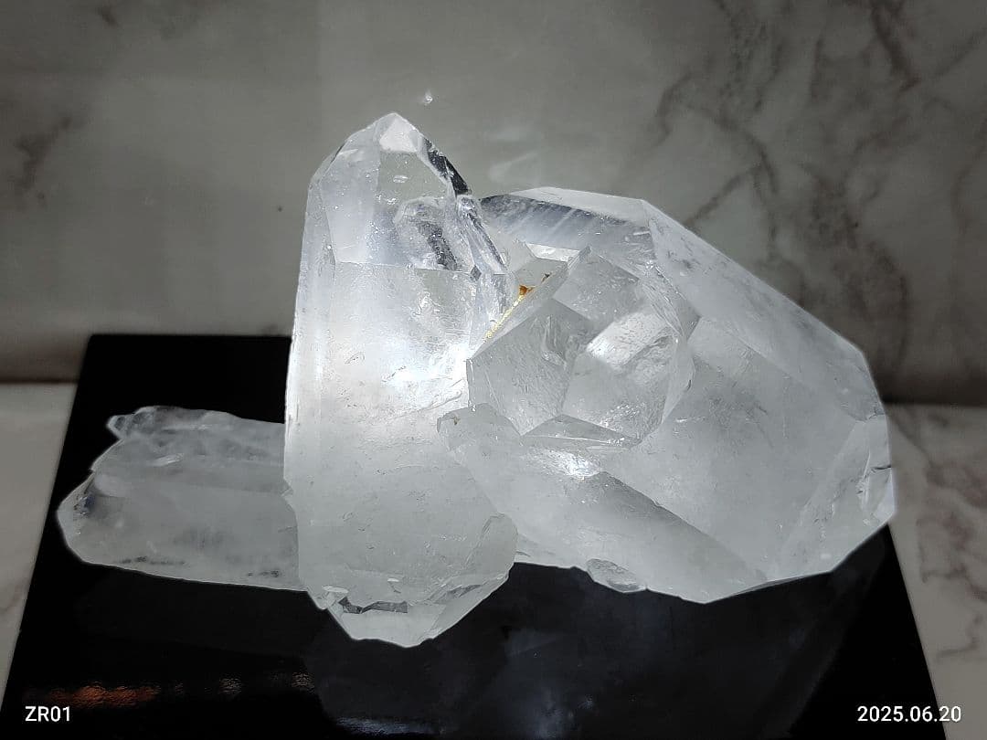 アーカンソー産水晶 クラスター タビークォーツ セルフヒールド 約114.2g