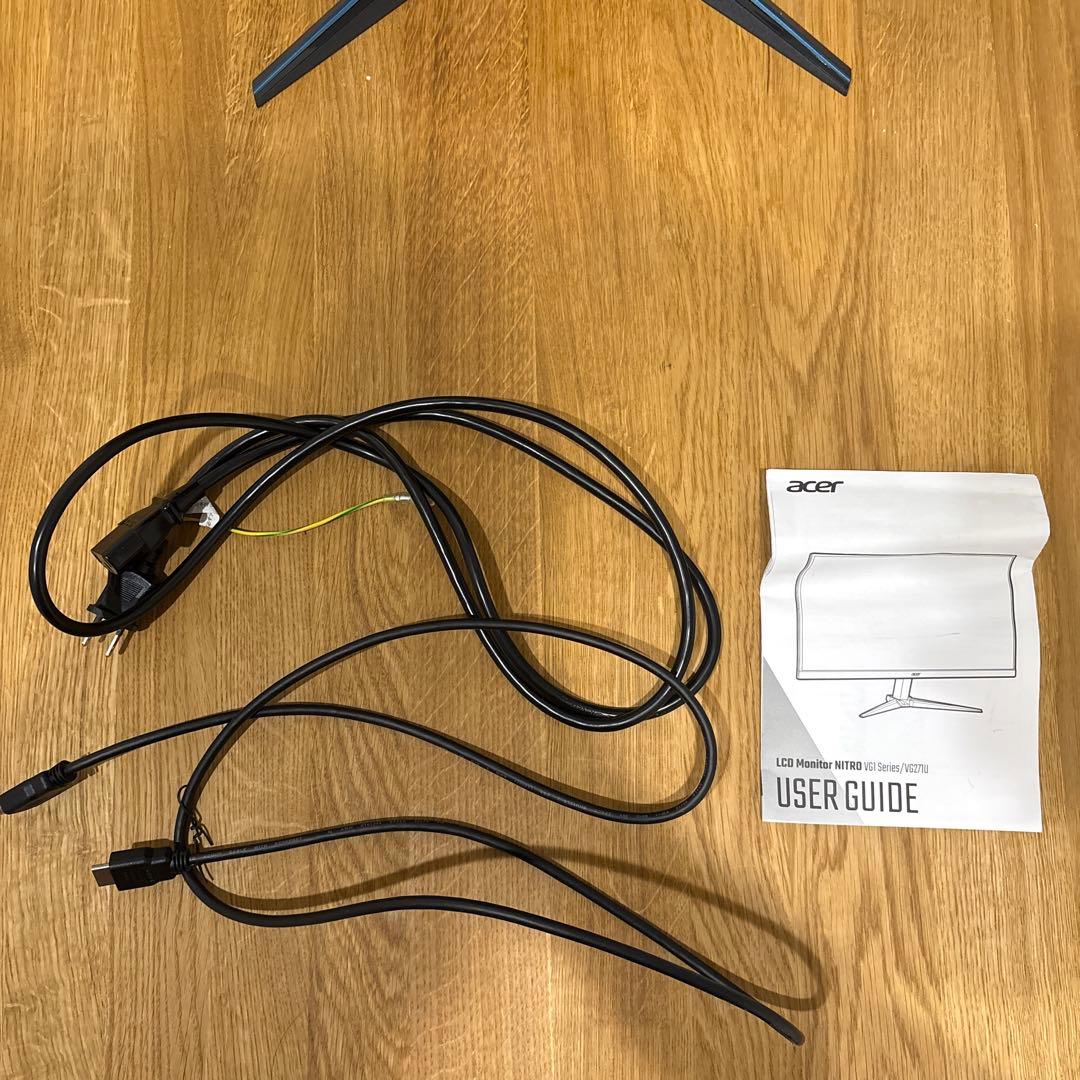 Acer ゲーミングモニター 本体(VG271U)