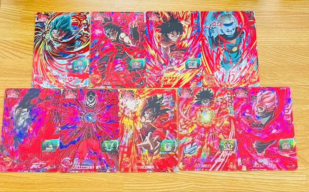 ドラゴンボールヒーローズum4-頂の戦士URコンプリートセット❗️