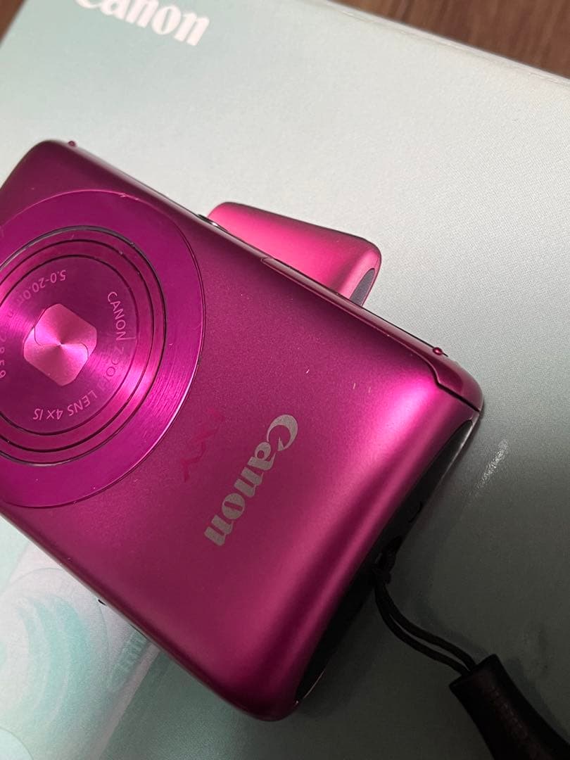 Canon IXY 400F ピンク デジカメ コンデジ キャノン 美品