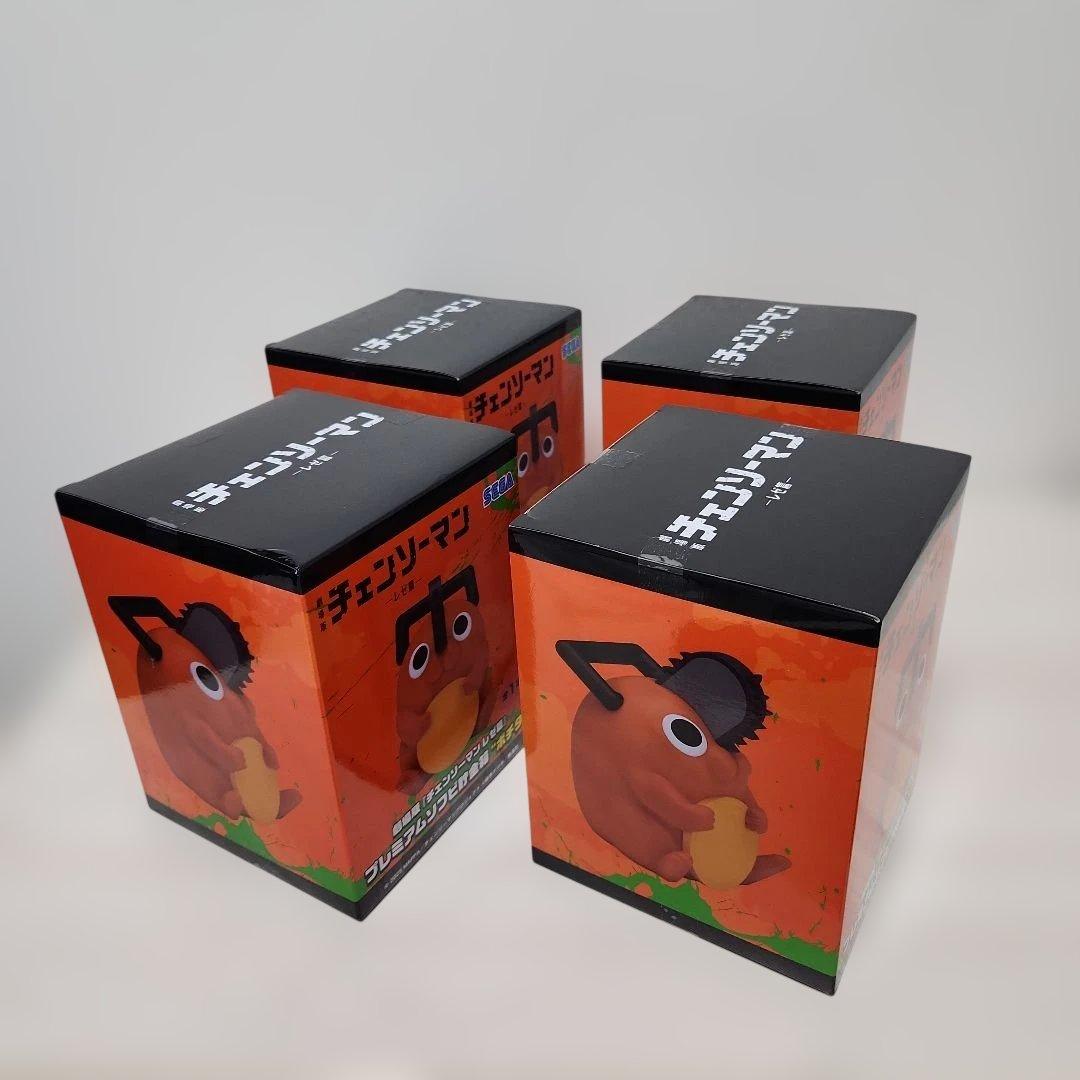 チェンソーマン ポチタ プレミアムソフビ貯金箱 4個セット