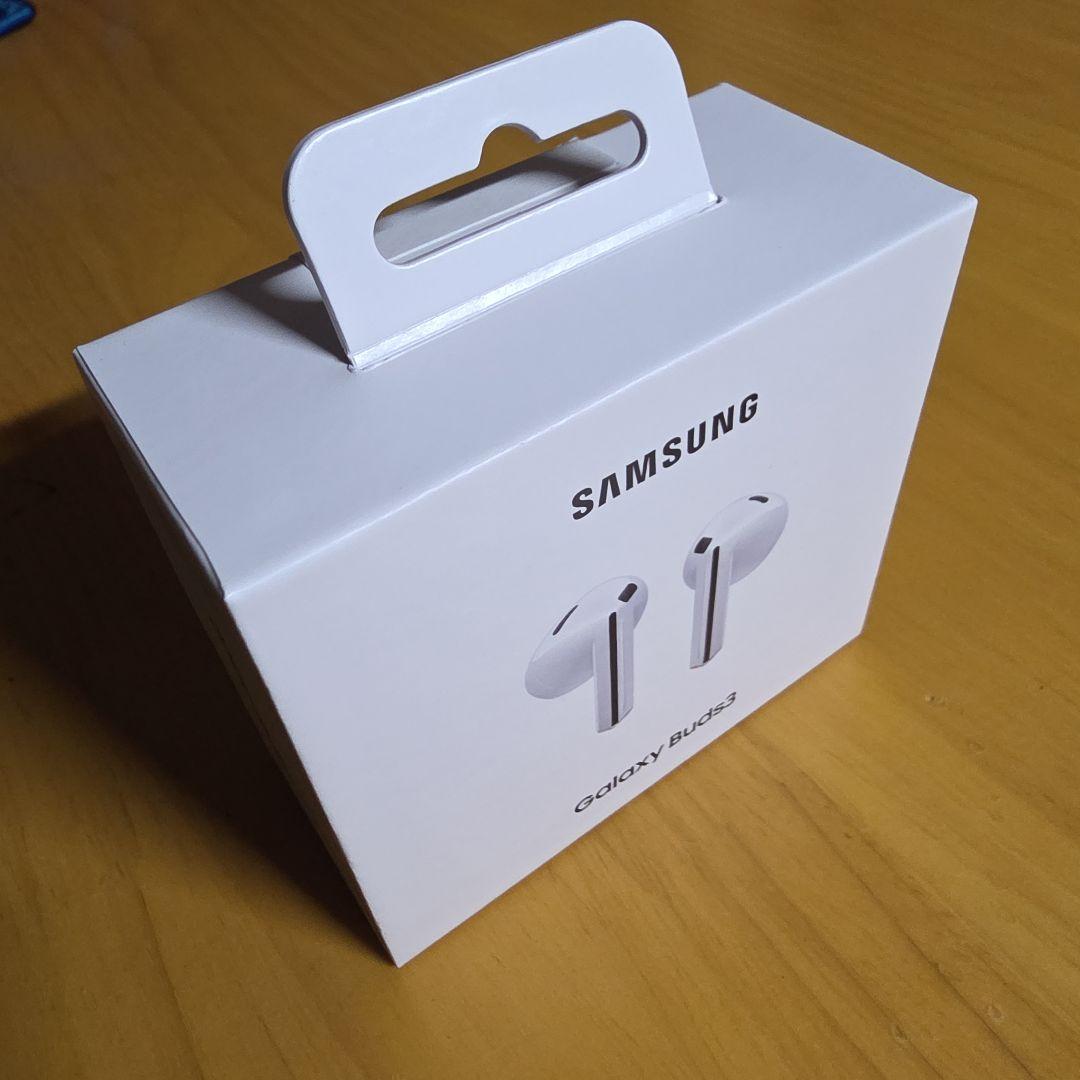 Samsung Galaxy Buds3 ワイヤレスイヤホン ホワイト