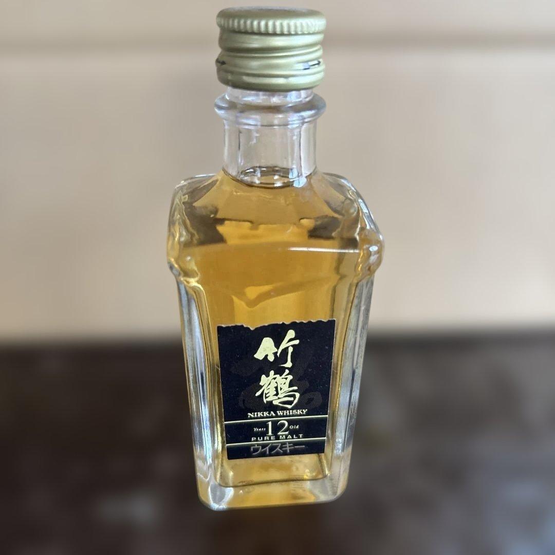 ニッカウイスキー 竹鶴12年 50ml 4本