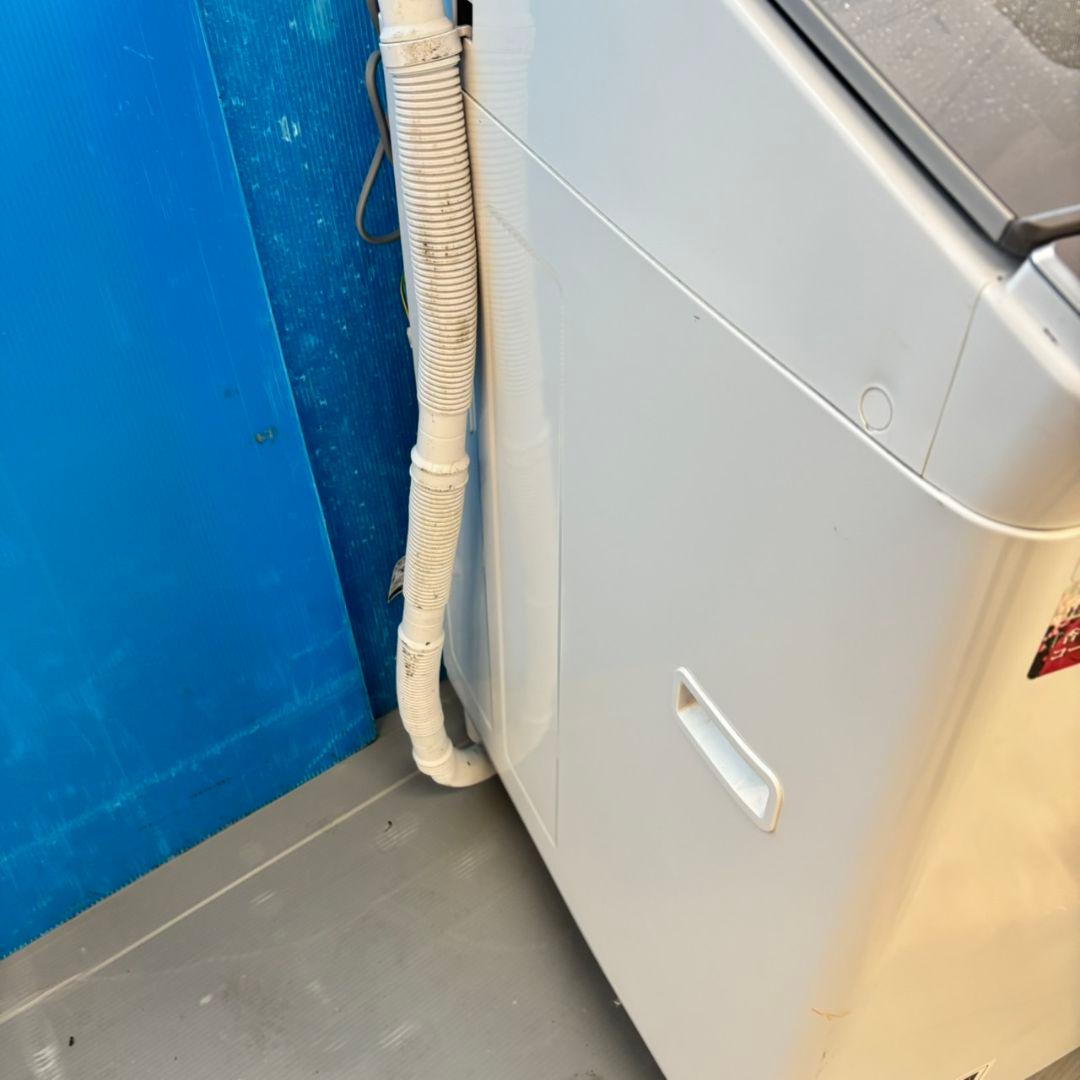 488 SHARP 乾燥付洗濯機 8/4.5キロ 小型　家庭用 ガラストップ