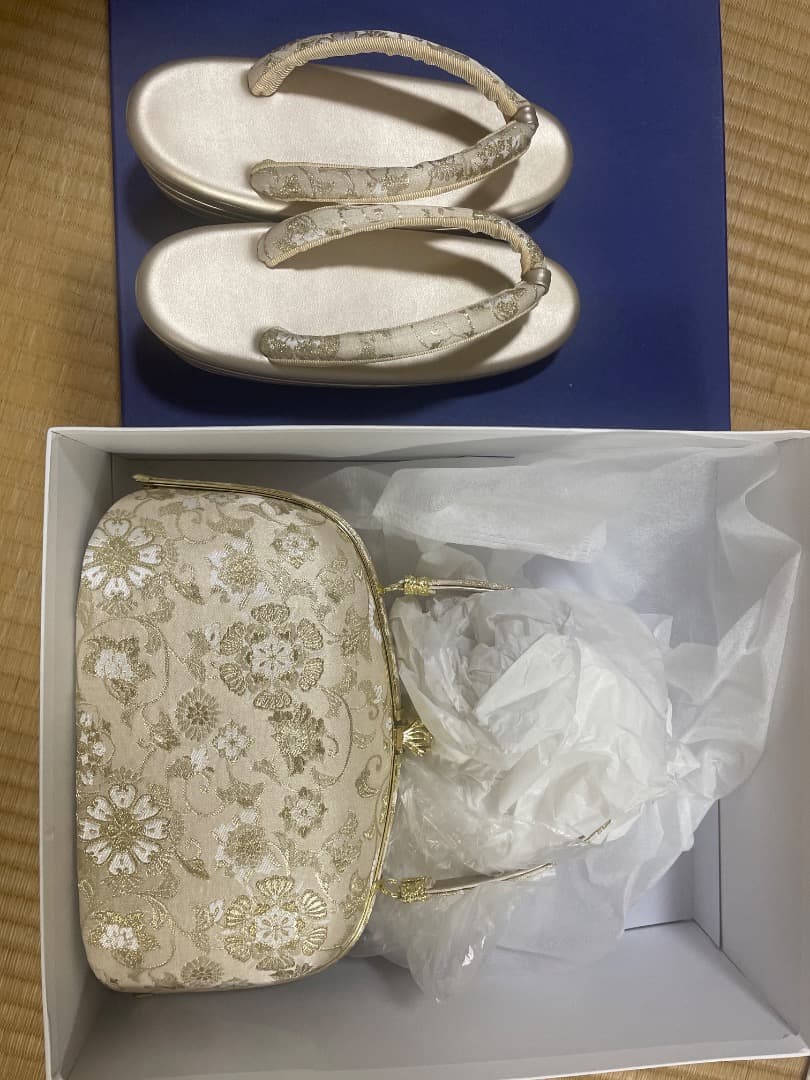 和装　バック　草履　セット
