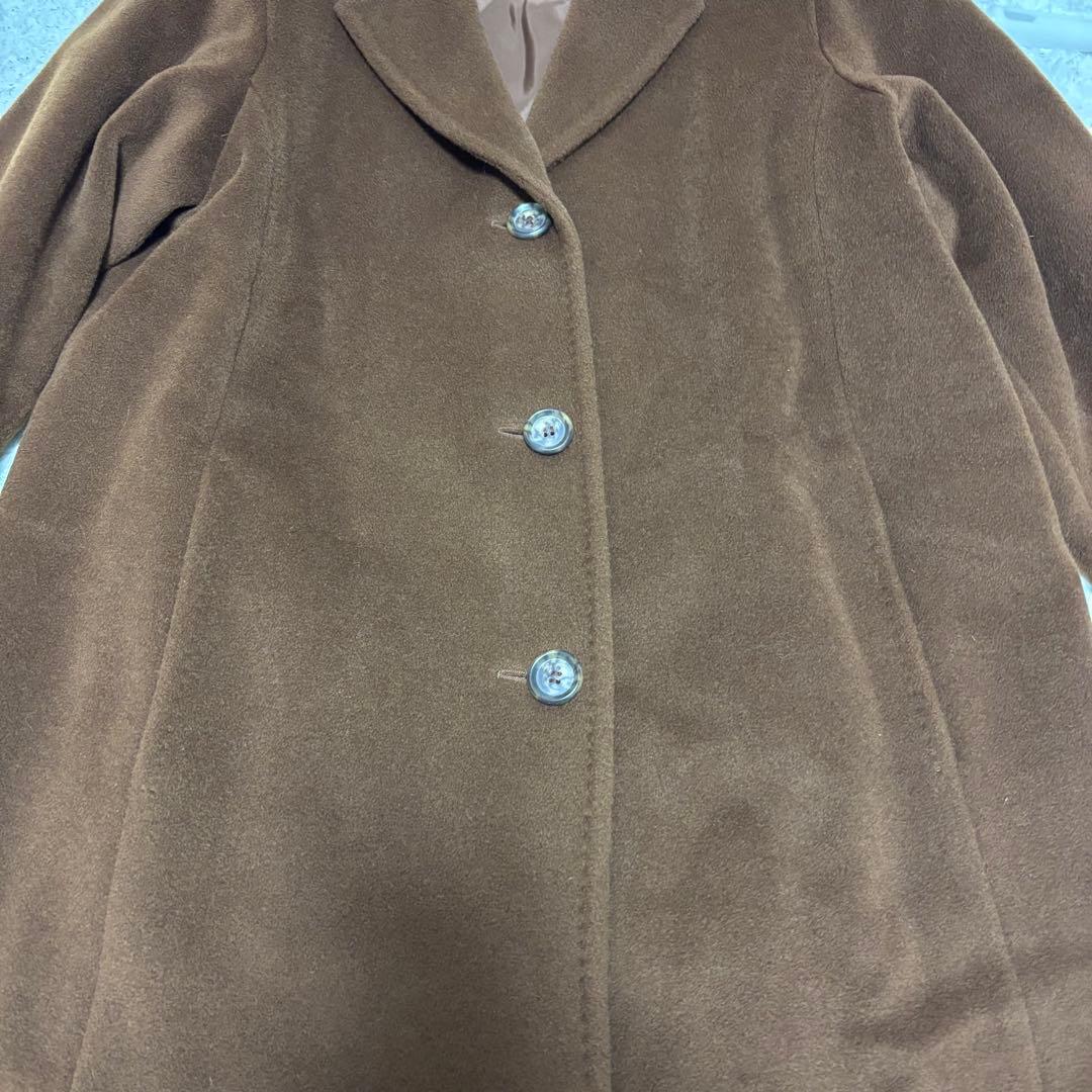 【極美品】MARINA RINALDI カシミヤ ウール チェスターコート 13