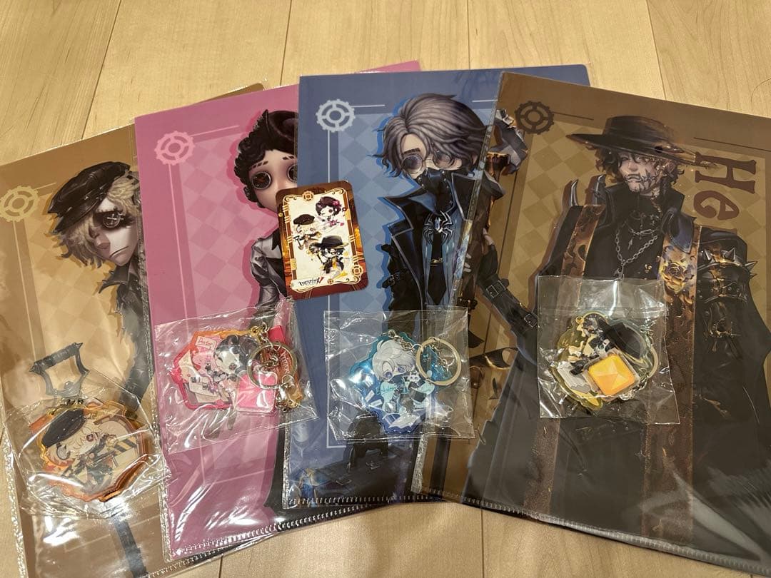 第五人格 IJL 2025 s賞 クリアファイル アクリルキーホルダー cdk