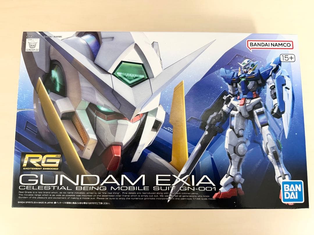 HG GNアームズ TYPE-E〔REAL COLOR〕＆RGガンダム エクシア