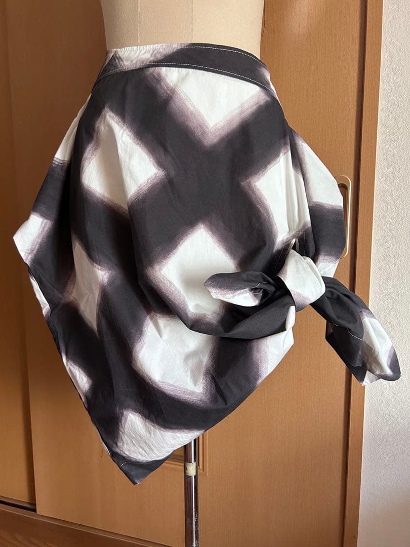 値下げ！ヴィヴィアンウエストウッド 変形 スカート チェック アシンメトリー