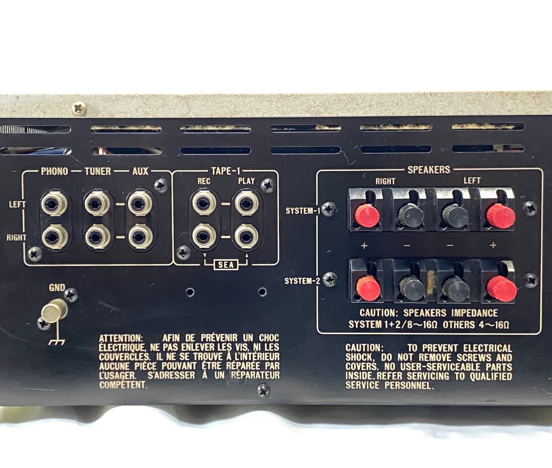 d*o様 動作品 貴重！レア！Victor JA-S55 ステレオ プリメイン