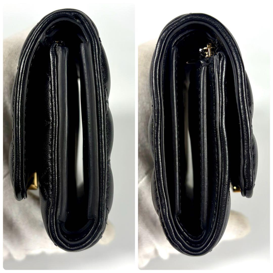 【未使用級】ルイヴィトンポルトフォイユカプシーヌコンパクトキルティングフラワー