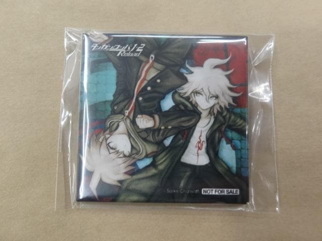 ダンガンロンパ 1・2 Reload HMV購入特典 苗木誠 狛枝凪斗 缶バッジ