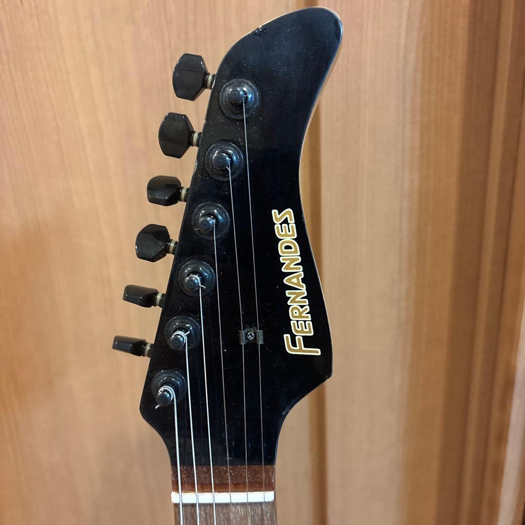 FERNANDES FSR-50 ブラックパーツ仕様 アーム・ストラップ　新品弦