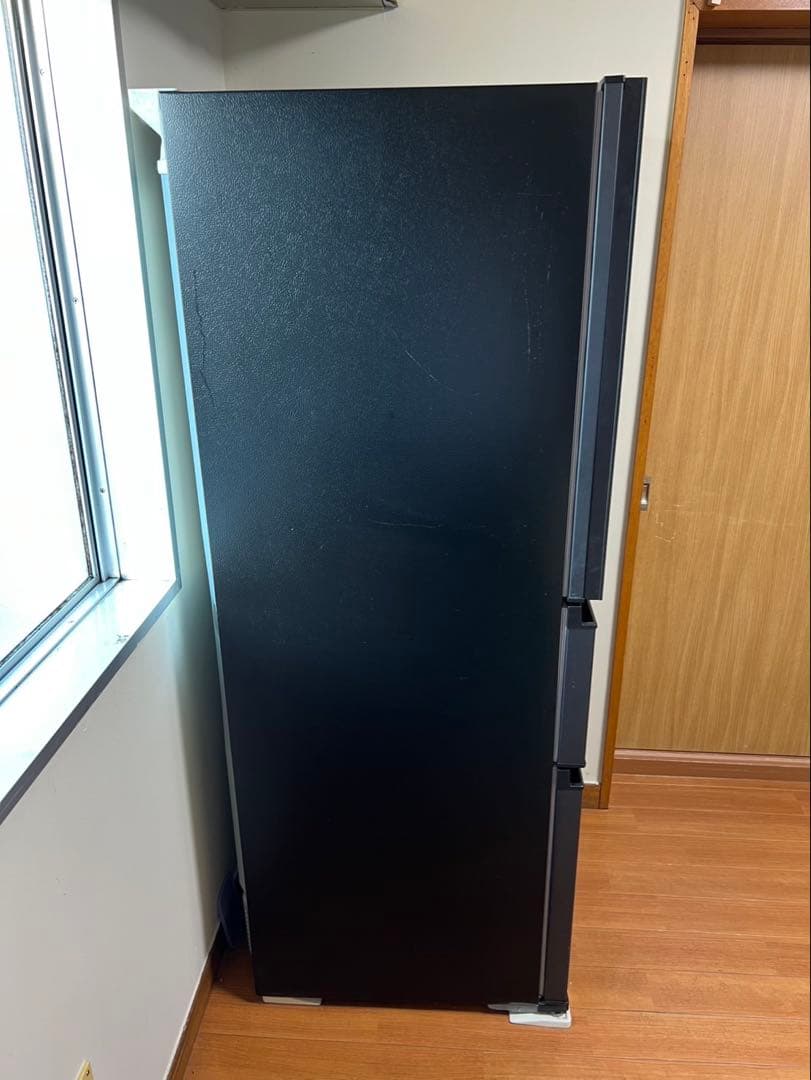 TOSHIBAブラック 3ドア冷蔵庫
