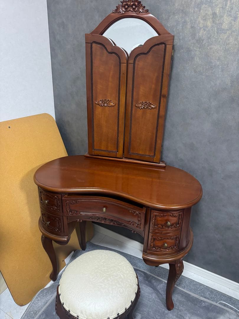 三面鏡　鏡台　姫系　お姫様　プリンセスベベ　かわいい　値下げしました