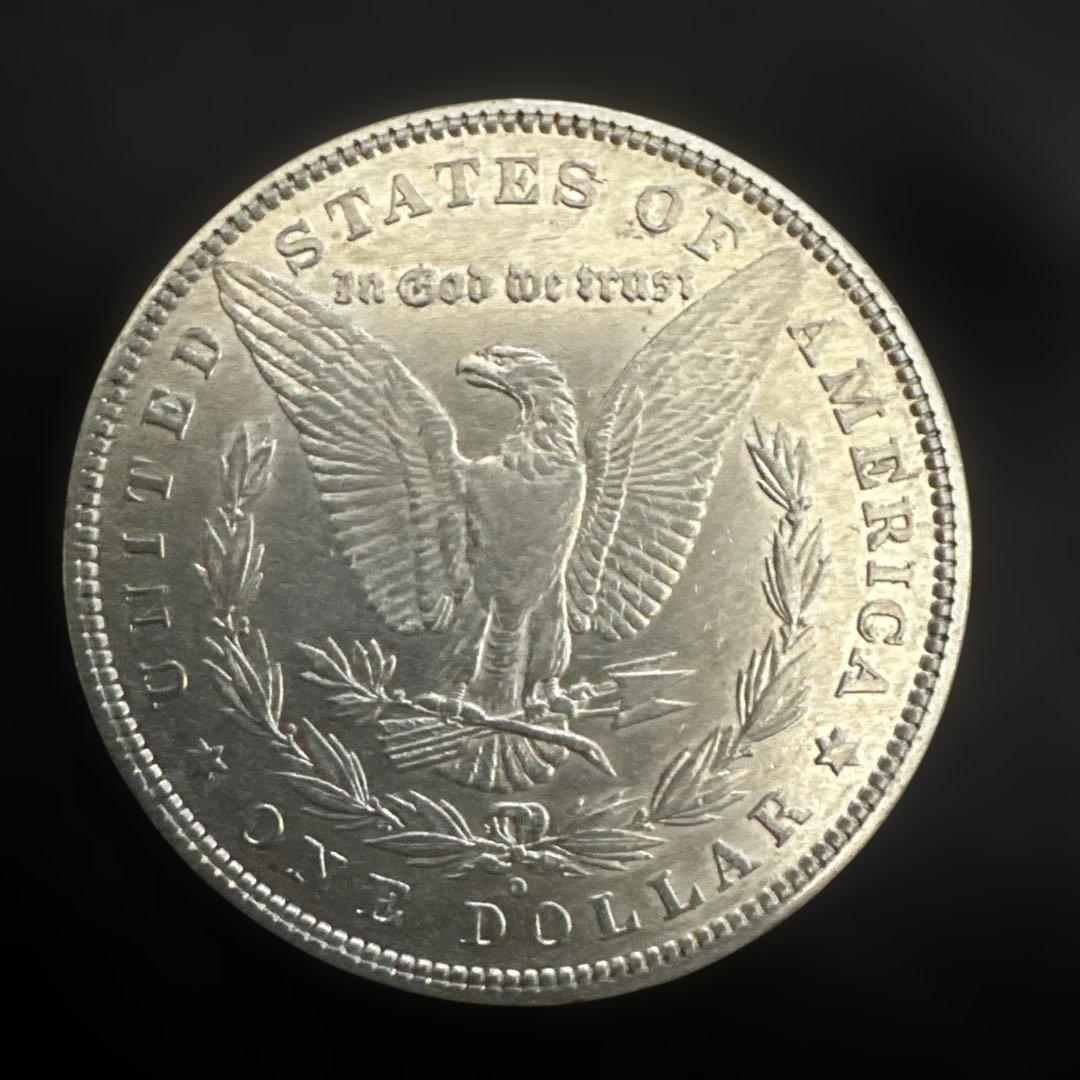 モルガンダラー1ドル 1880年　未流通に近い　本物保証