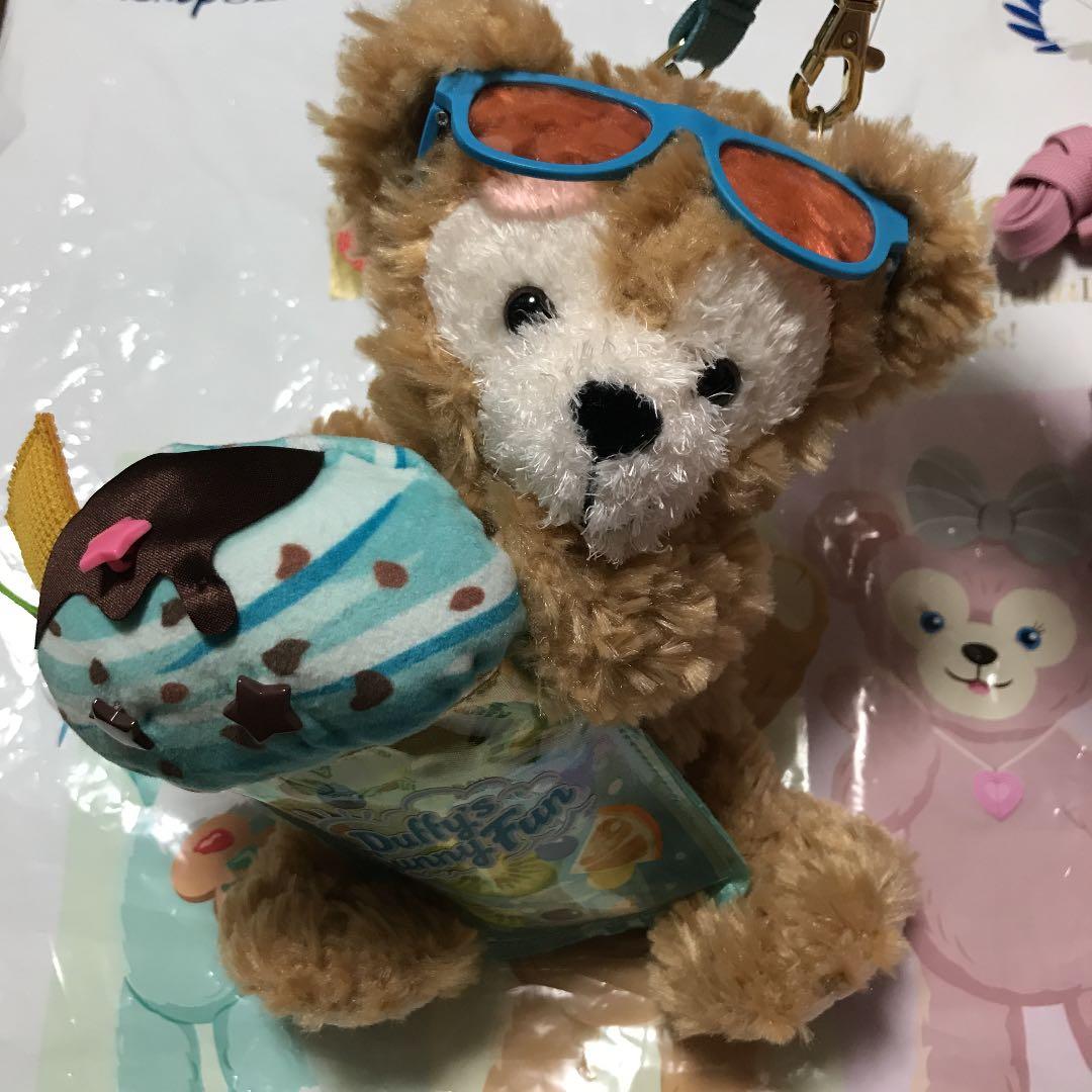 ディズニー ダッフィー サニーファン ぬいぐるみバッチセット