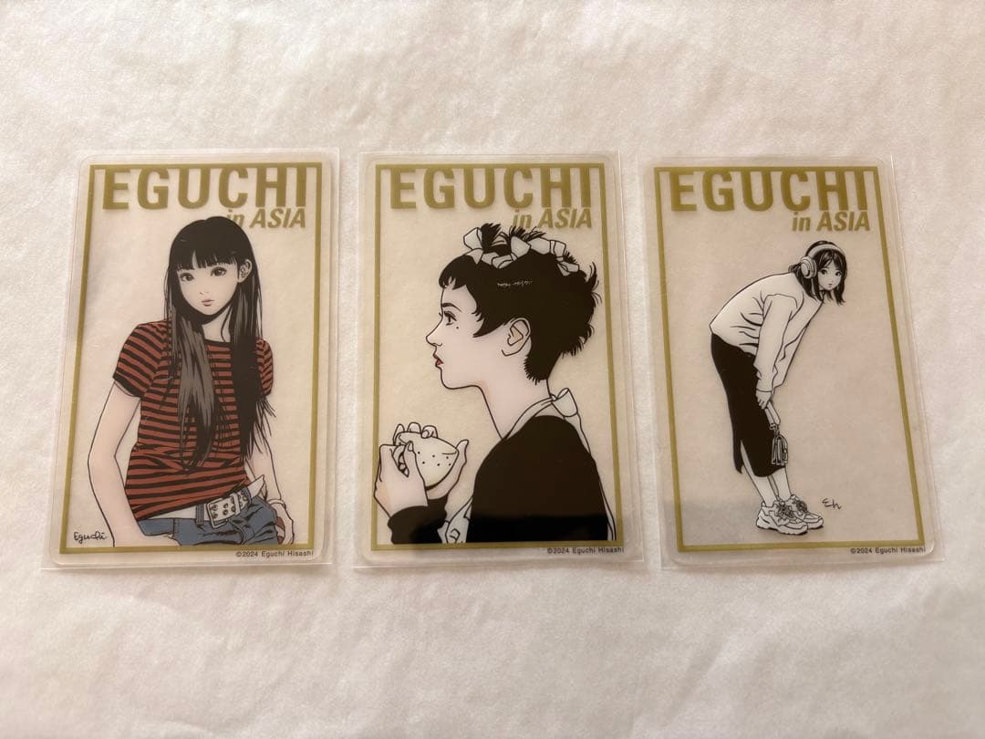 江口寿史　クリアカードセット　NO.04