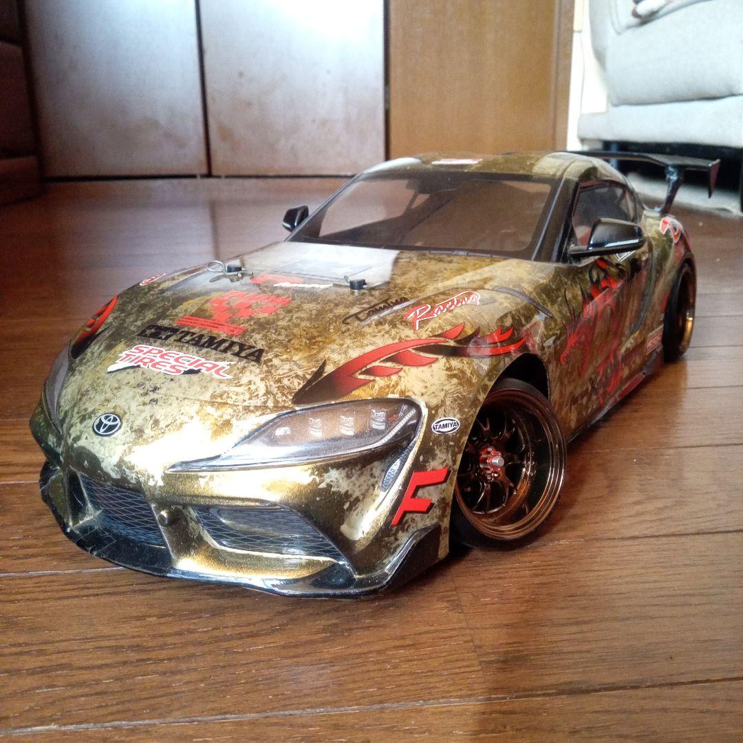 タミヤTT-02スープラMRCコンバ　2駆ドリ仕様