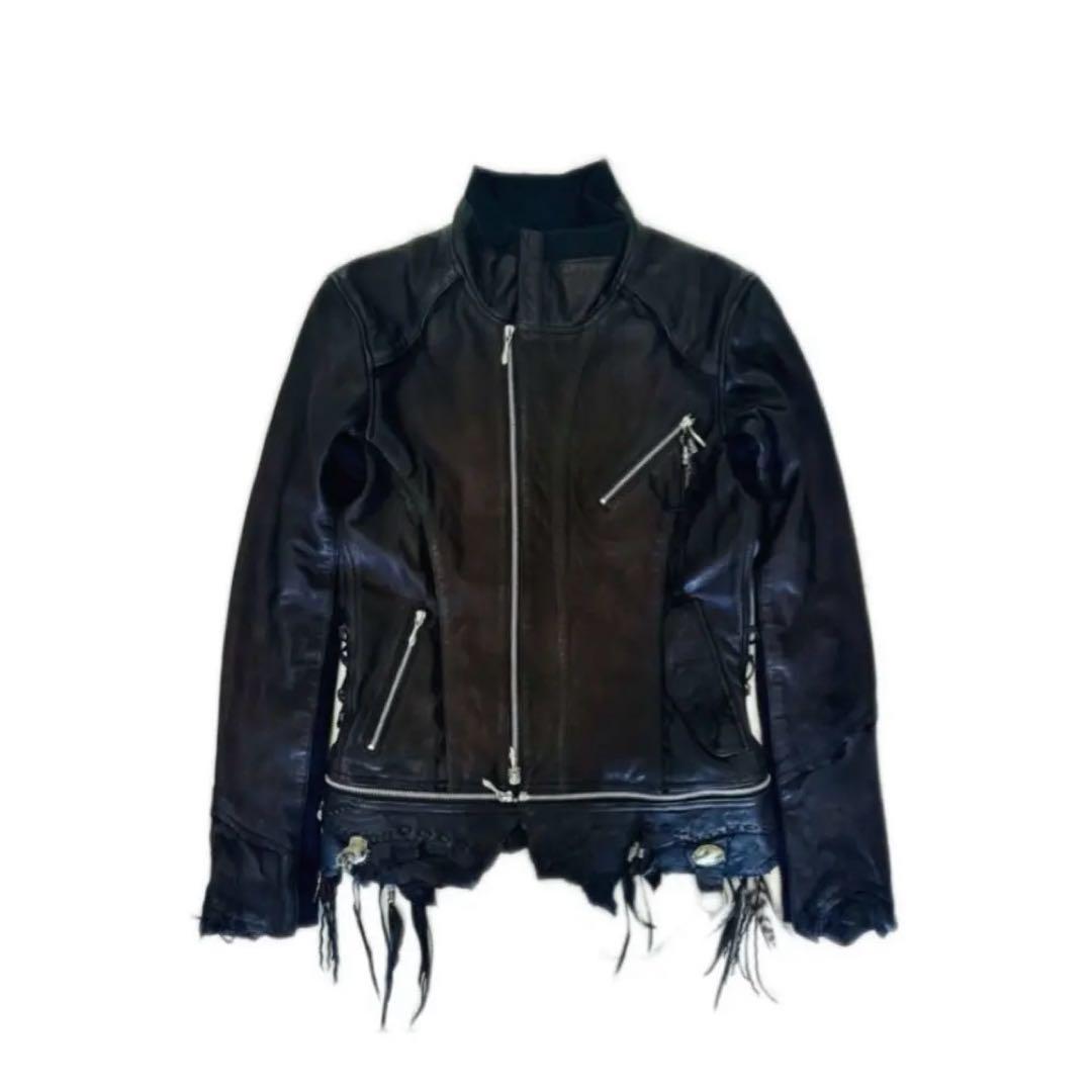 ジャケット・アウター 14thaddiction beat it leather jacket