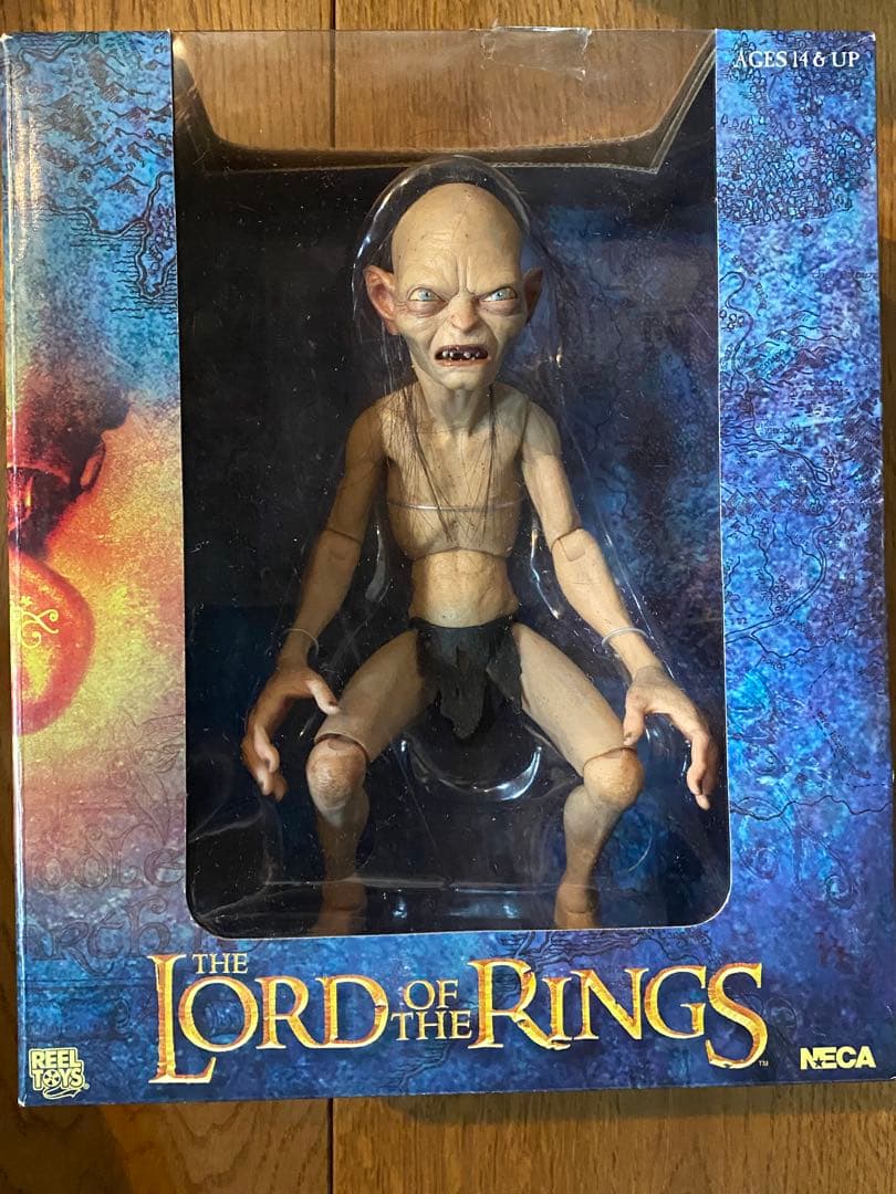 NECA 1/4スケールフィギュア Gollum ロードオブザリング　未開封