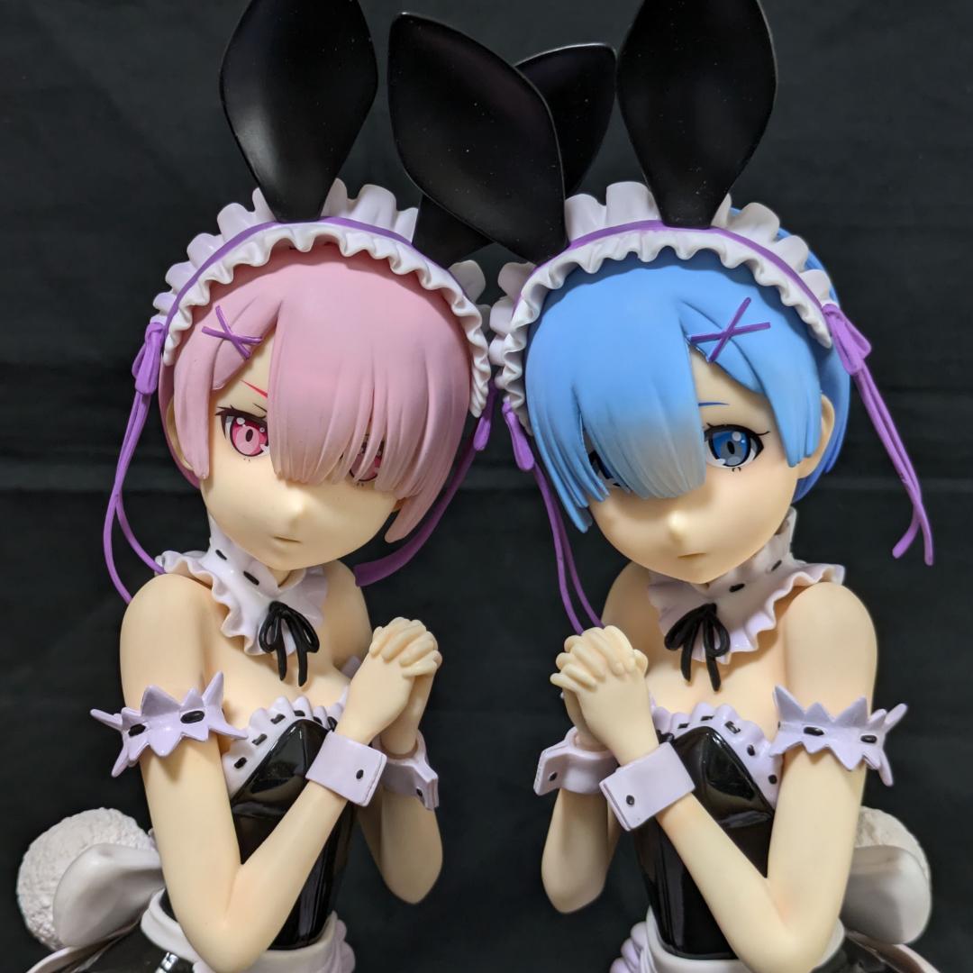 リゼロ　ラム・レム　メイドバニー　２体セット　1/4スケール　完成品フィギュア