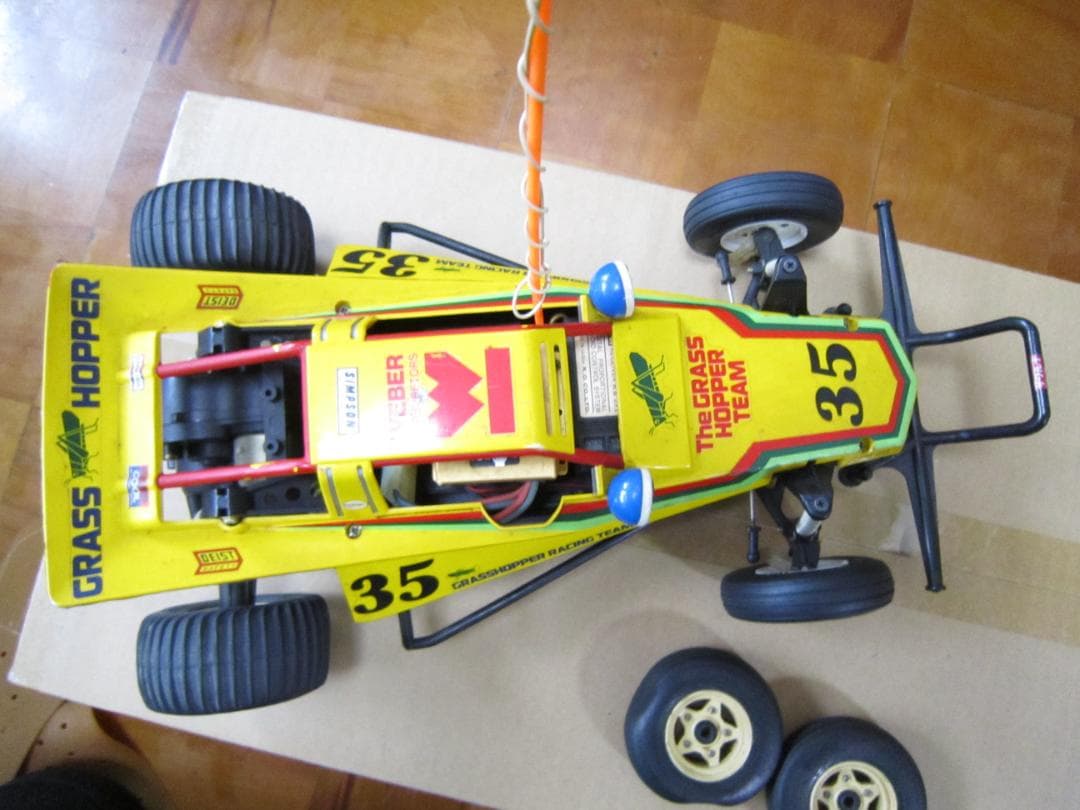 動作確認済み やばいメカ載ってます 1/10 タミヤ グラスホッパー フルセット