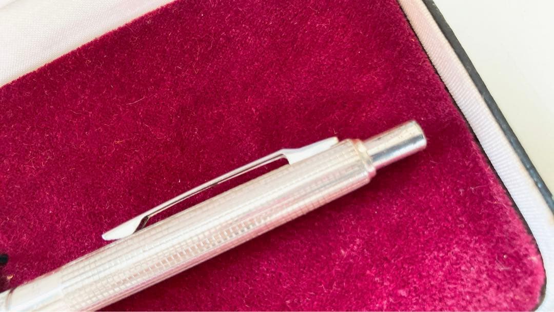 グレートマン　ボールペン　純銀　昭和レトロ