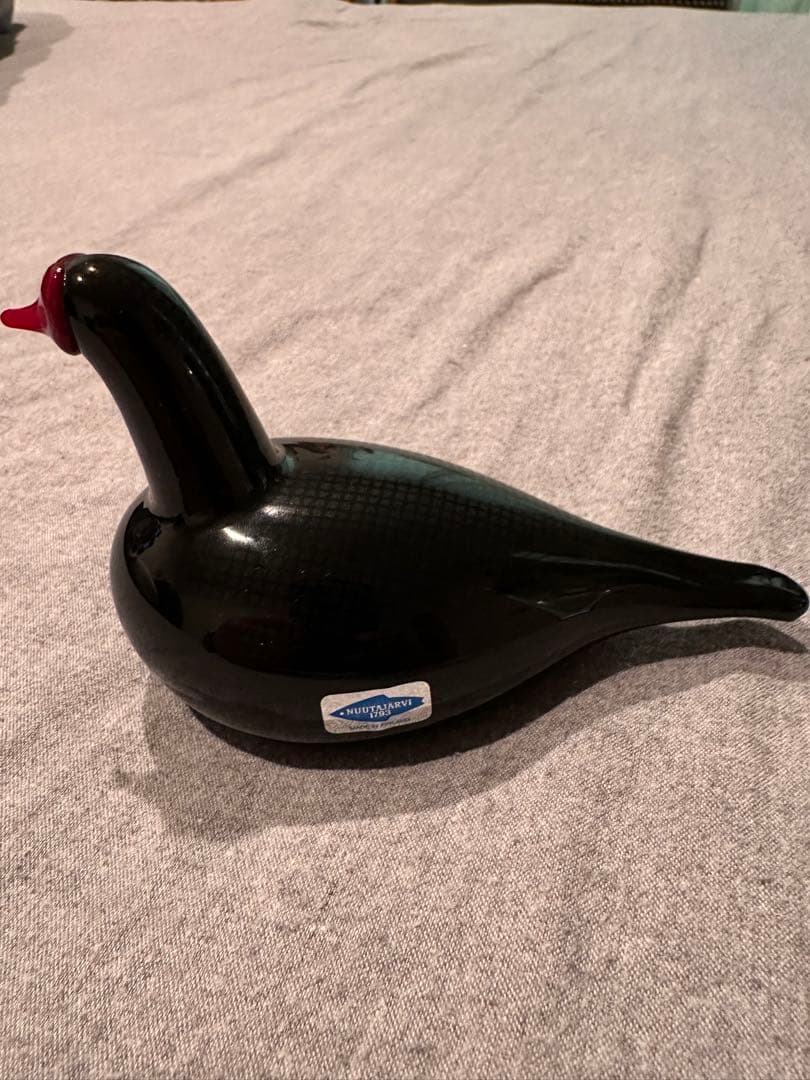 工芸品 OIVA TOIKKA Bird Nokikana / Bald coot