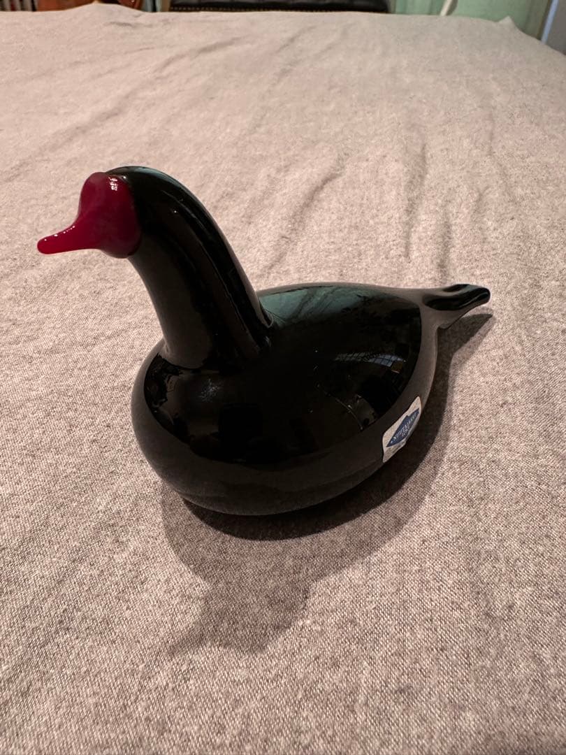 工芸品 OIVA TOIKKA Bird Nokikana / Bald coot