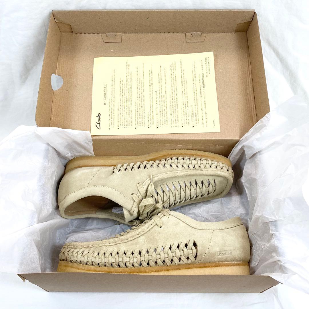新品未使用✨ Clarks × Supreme Woven Wallabee