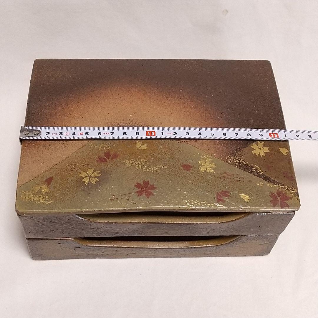 杉原祥公 桜 累箱（かさねばこ） 丹波立杭焼 共箱付